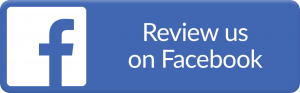 Blue button with Facebook logo and the text "Review us on Facebook" in white.