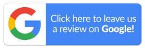 Google review button with text: "Click here to leave us a review on Google!" and a large Google "G" logo on the left.